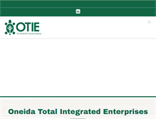Tablet Screenshot of otie.com